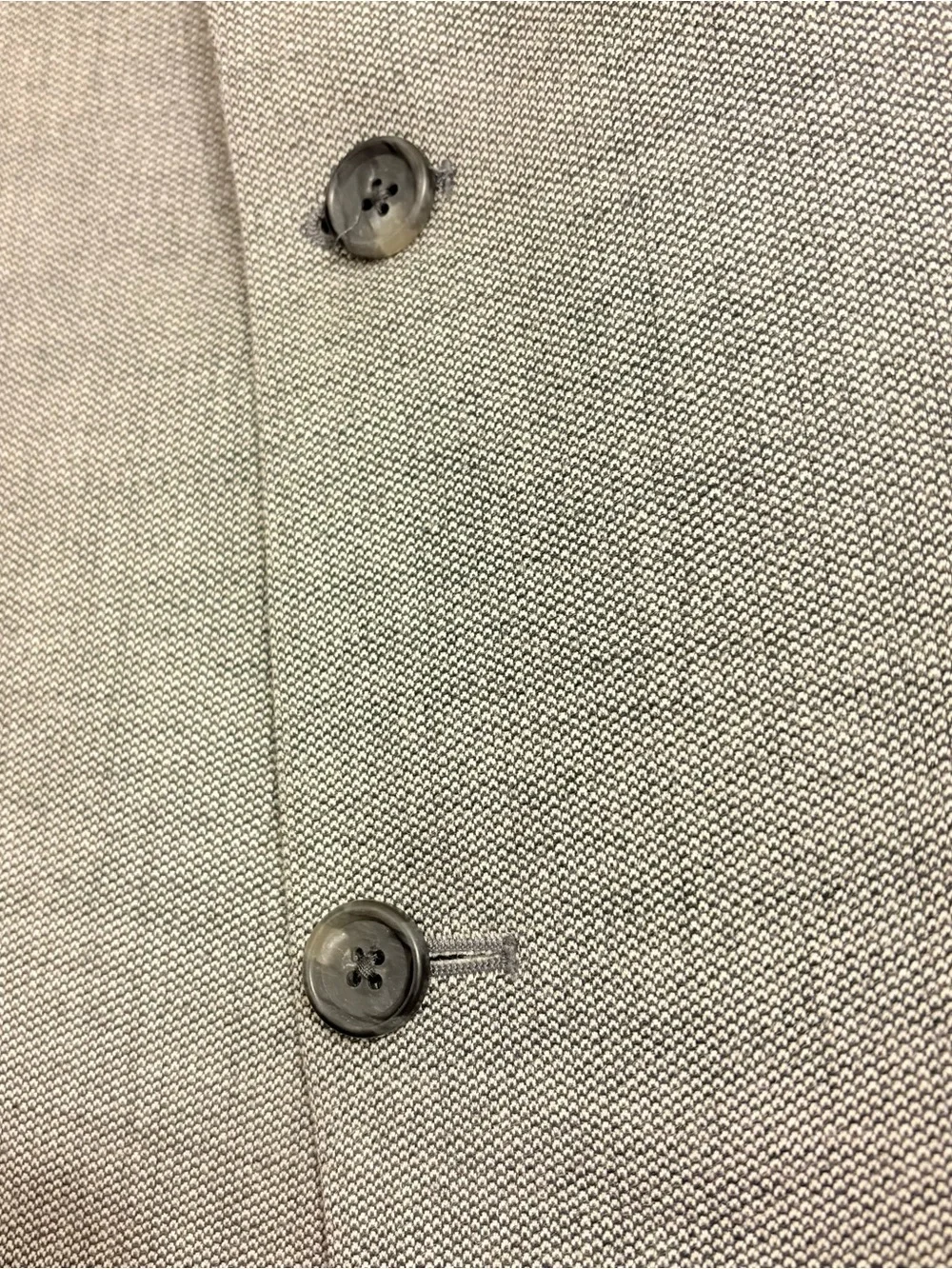 Jos. A. Bank Grey Silk Wool Blend 2-Button Sport Coat Blazer 43R